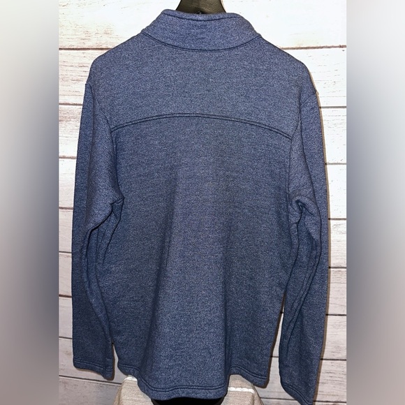 Columbia Blue Quarter-Zip Pullover Size Xl, Casual Wear, Work Wear,Office Attire - Picture 3 of 4